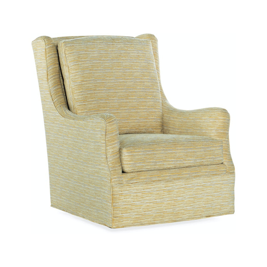 Bellamy Swivel Chair-Hooker Furniture Custom-HFC-1681-Lounge Chairs-1-France and Son