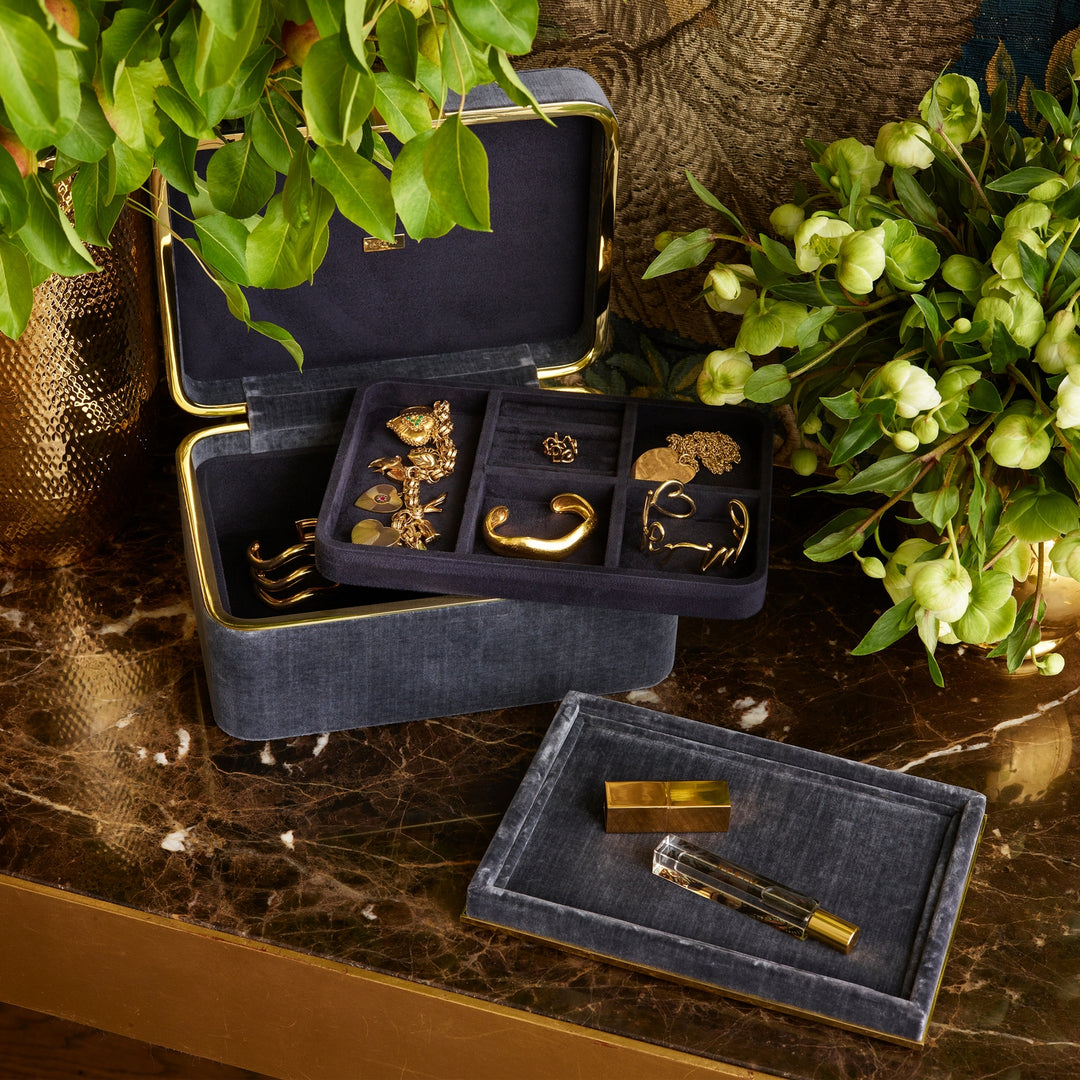 Beauvais Velvet Jewelry Box - image 2
