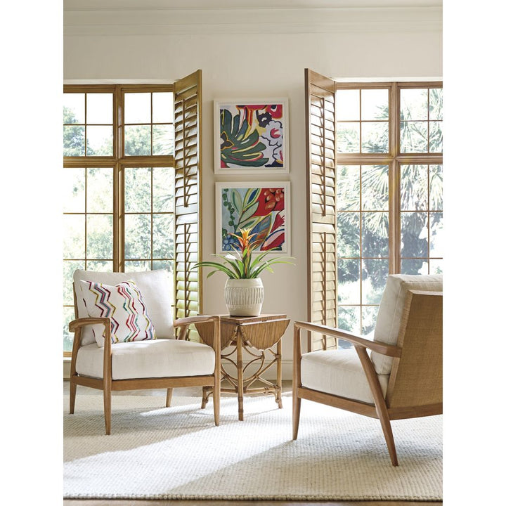 Side Tables Palm Island Drop-Leaf Accent Table - Sunwashed