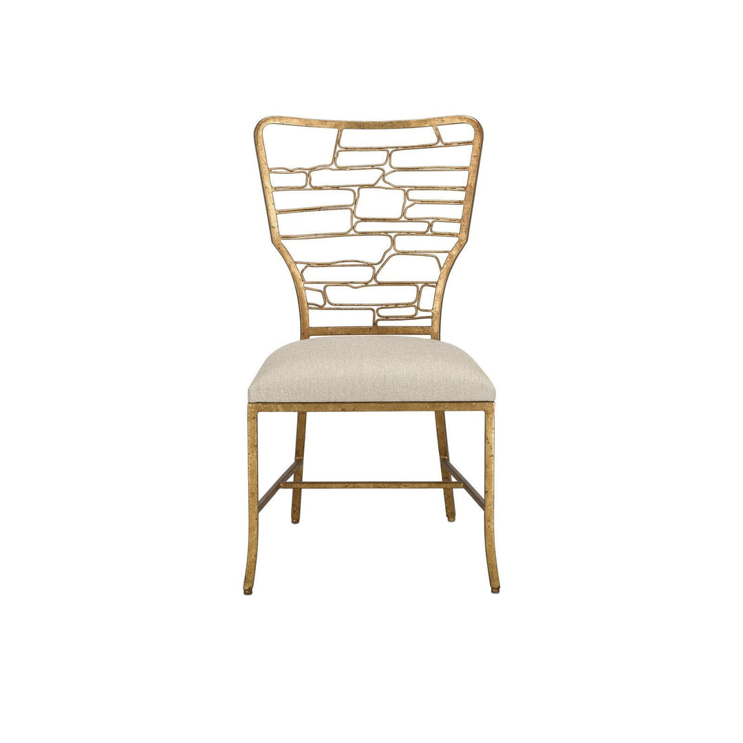 Vinton Gold Chair, Appeal Sand