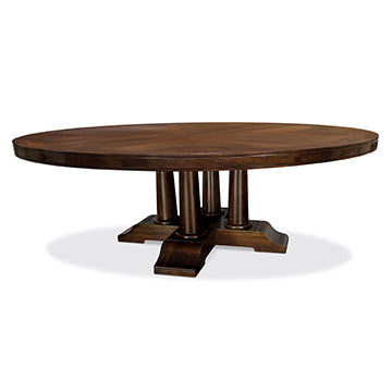 Positano Dining Table (86") - Semi Crown - image 2