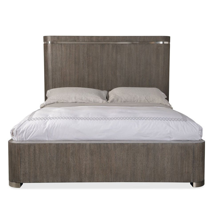 Beds Pulse King Panel Bed - Dark Wood