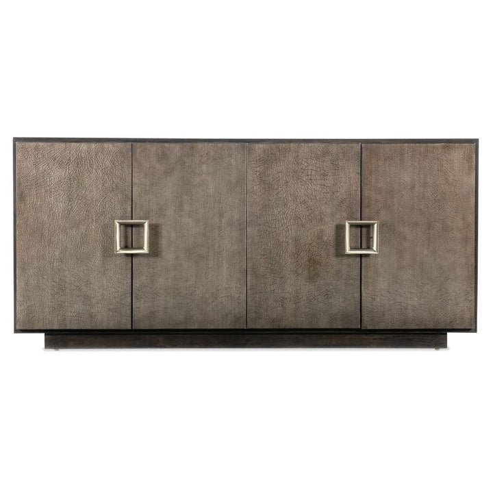 Sideboards & Credenzas Hudson Four Door Entertainment Credenza - Brown - Wood