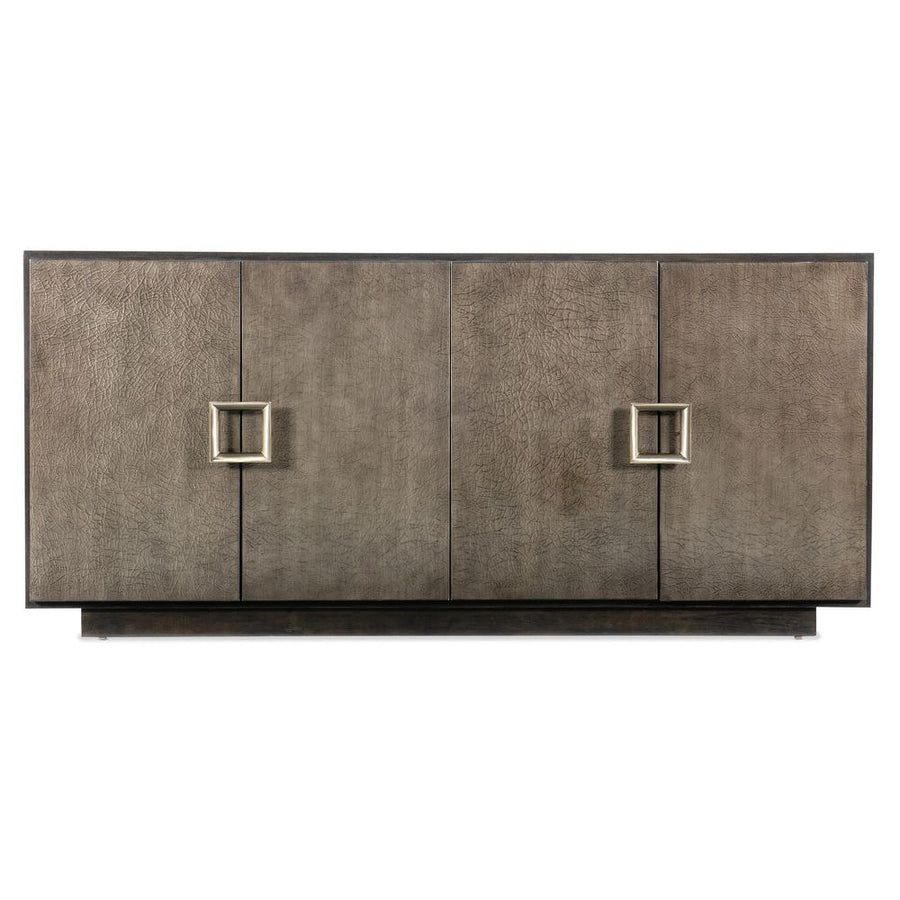 Sideboards & Credenzas Hudson Four Door Entertainment Credenza - Brown - Wood