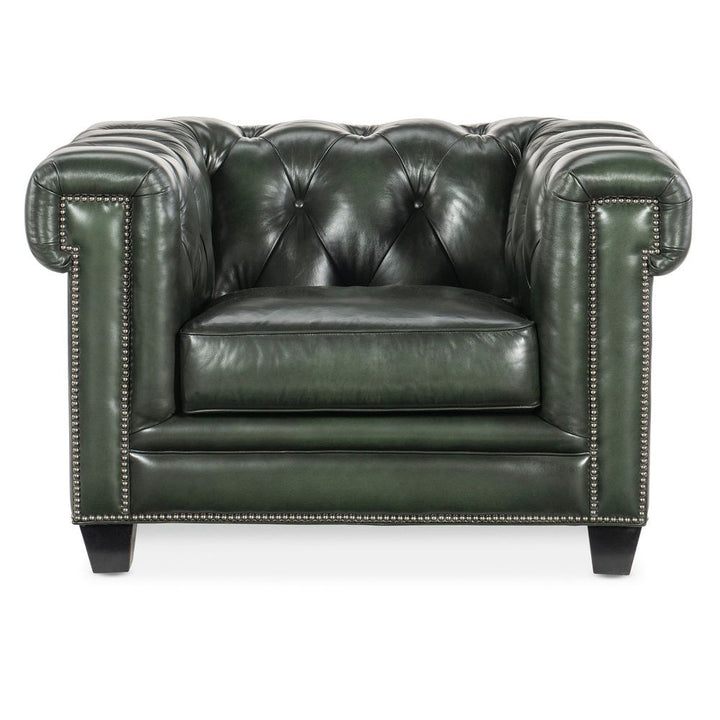 Lounge Chairs Hamption Tufted Chair - Black Green