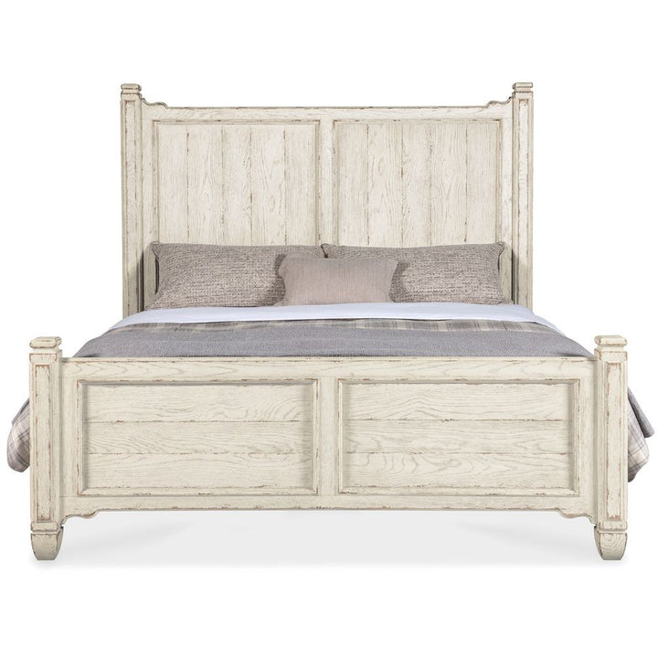 Beds Heritage King Panel Bed - Whites/Creams/Beiges