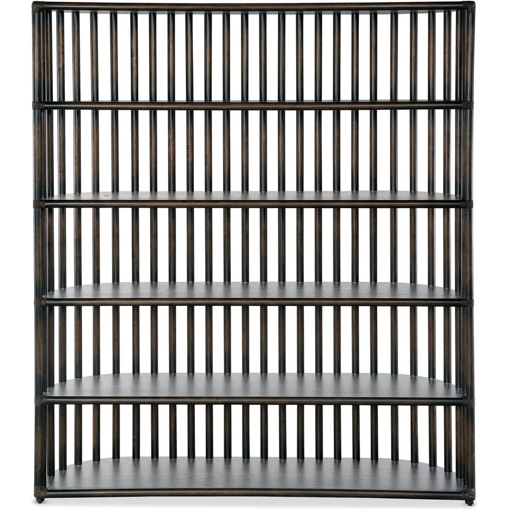 Bookcases & Etageres Retreat Slatted Bookcase - Dark Wood