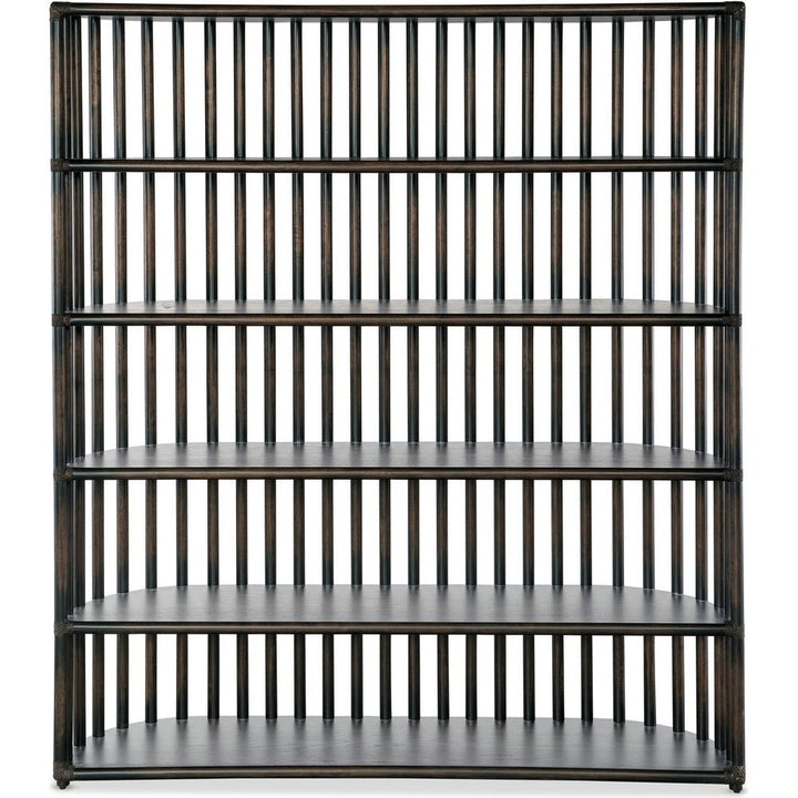 Bookcases & Etageres Retreat Slatted Bookcase - Dark Wood