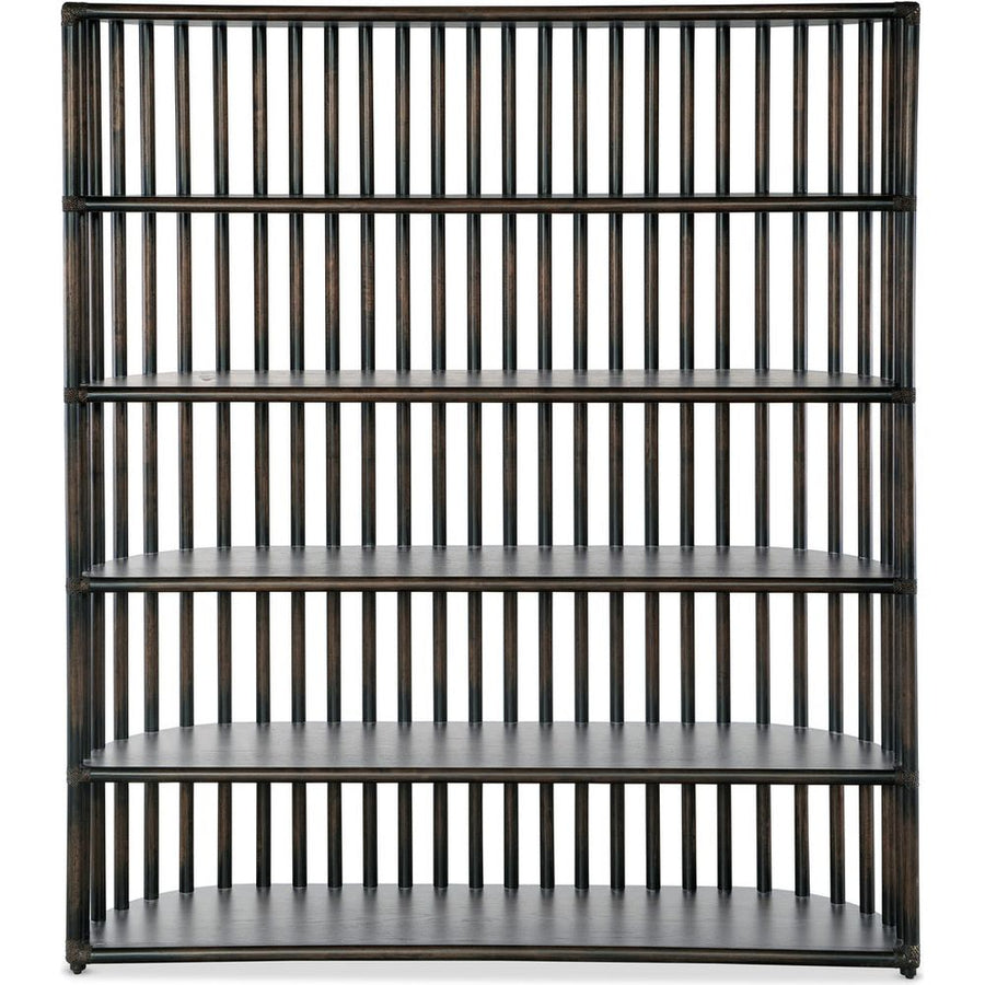 Bookcases & Etageres Retreat Slatted Bookcase - Dark Wood