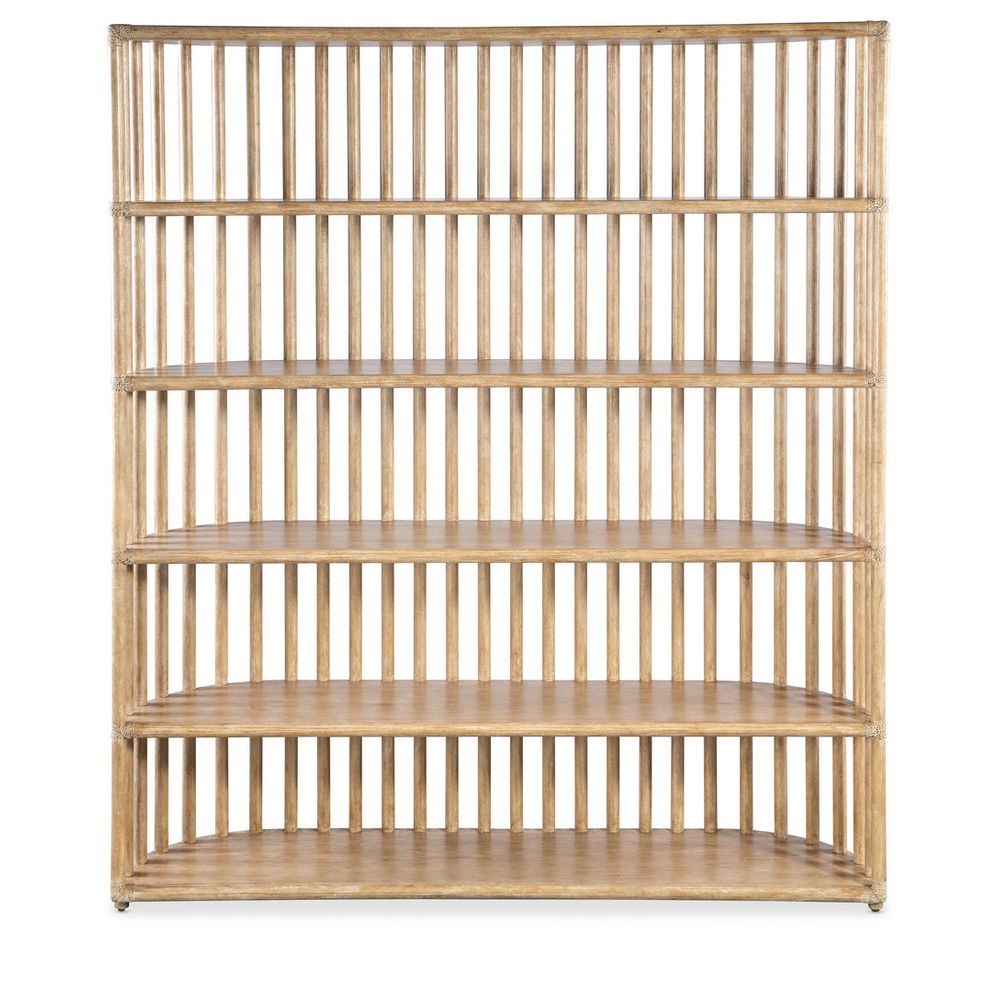 Bookcases & Etageres Solace Slatted Bookcase - Light Wood