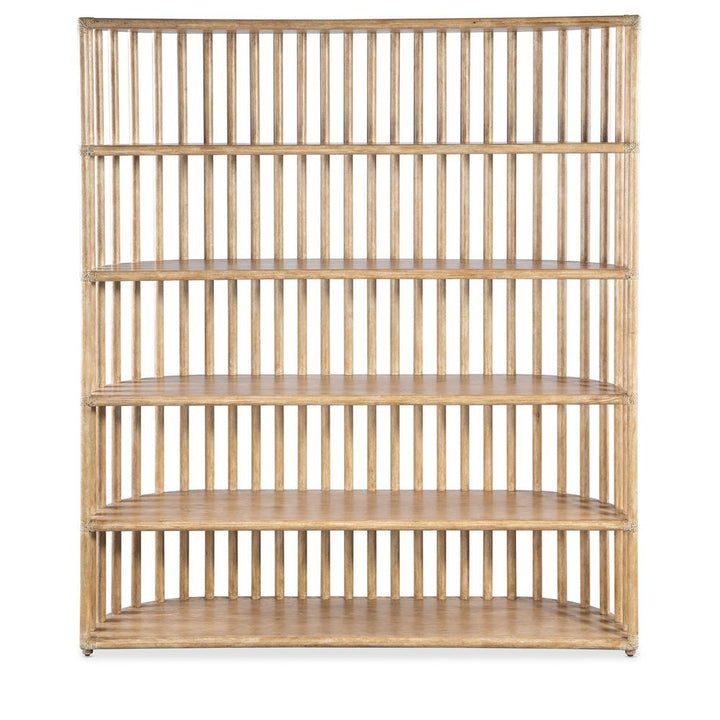 Bookcases & Etageres Solace Slatted Bookcase - Light Wood