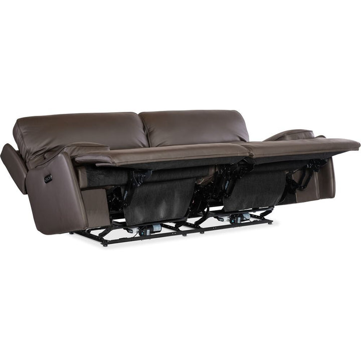 Sofas: Recliners Elliot Zero Gravity Sofa with Power Recline & Power Headrest - Brown