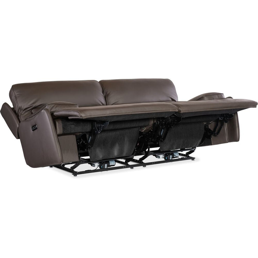 Sofas: Recliners Elliot Zero Gravity Sofa with Power Recline & Power Headrest - Brown