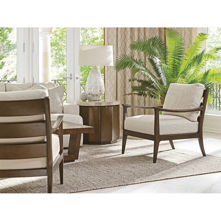 Side Tables Glendora Drum Table - Carrillo