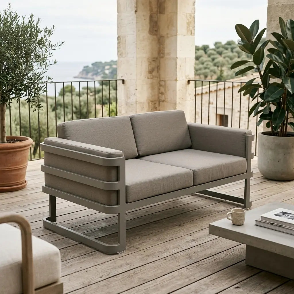 Mattie Outdoor 60" 2 Seat Sofa