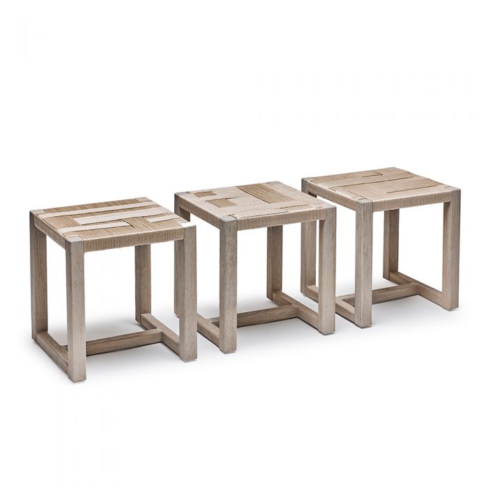 Venice Square Stools-Interlude-INTER-178149-Beds-1-France and Son