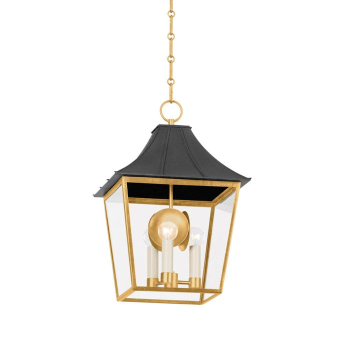 Staatsburg Lantern-Hudson Valley-HVL-4903-VGL/GRA-Pendants3 Light-1-France and Son