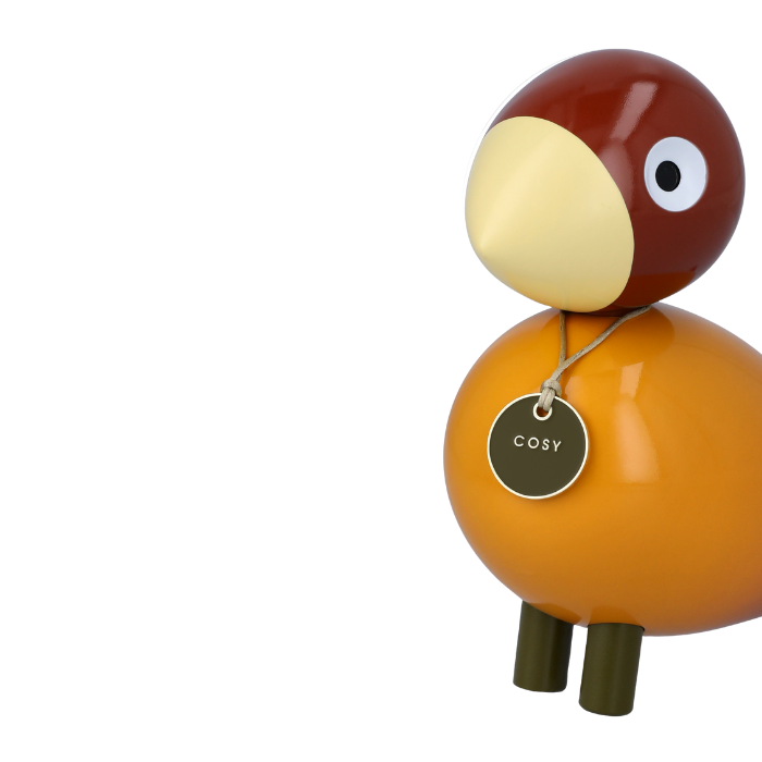 Kay Bojesen Story Bird Cozy, Orange, Medium
