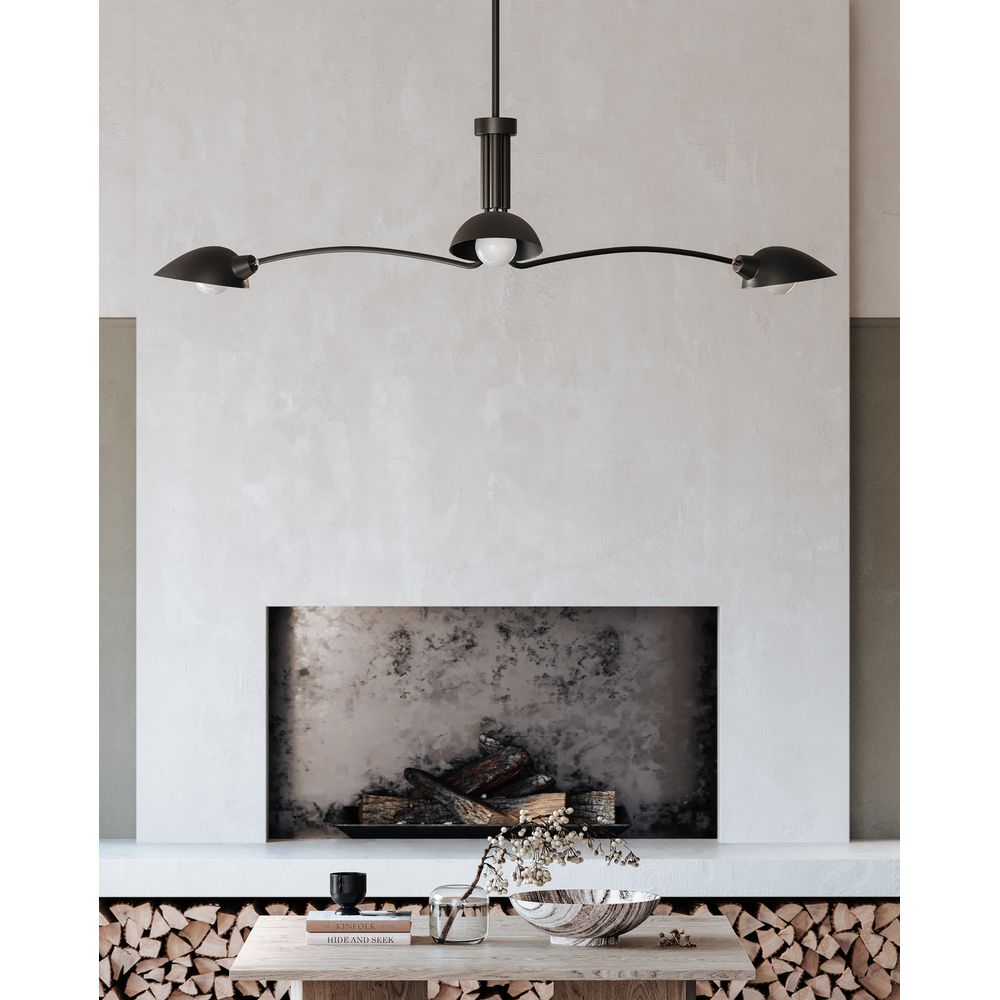 Chandeliers Leo Chandelier - Soft Black