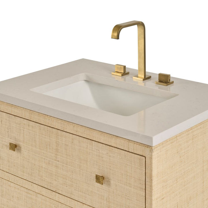 Vanities Raffia Chic Sink Chest