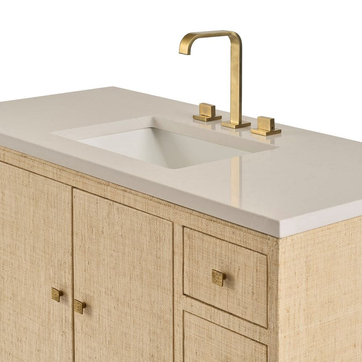 Raffia Chic Sink Chest