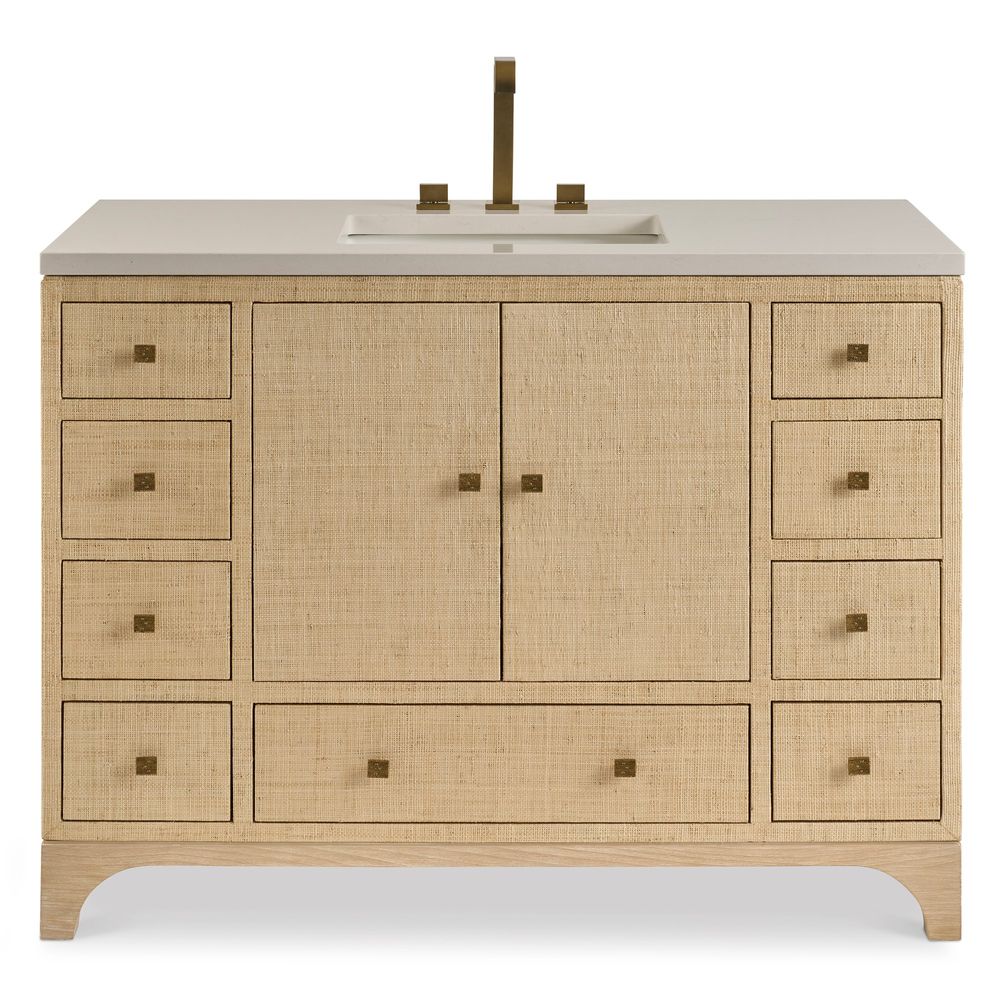 Vanities Raffia Chic Sink Chest