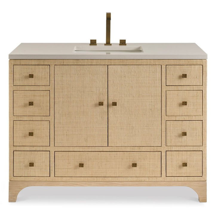 Vanities Raffia Chic Sink Chest