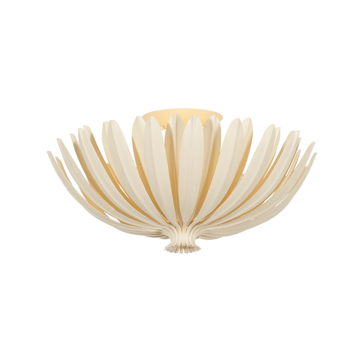Whitfield Semi Flush - Cream Plaster