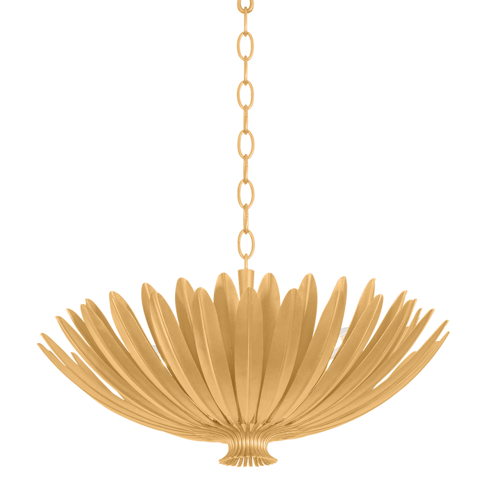 Whitfield Chandelier - Vintage Gold Leaf