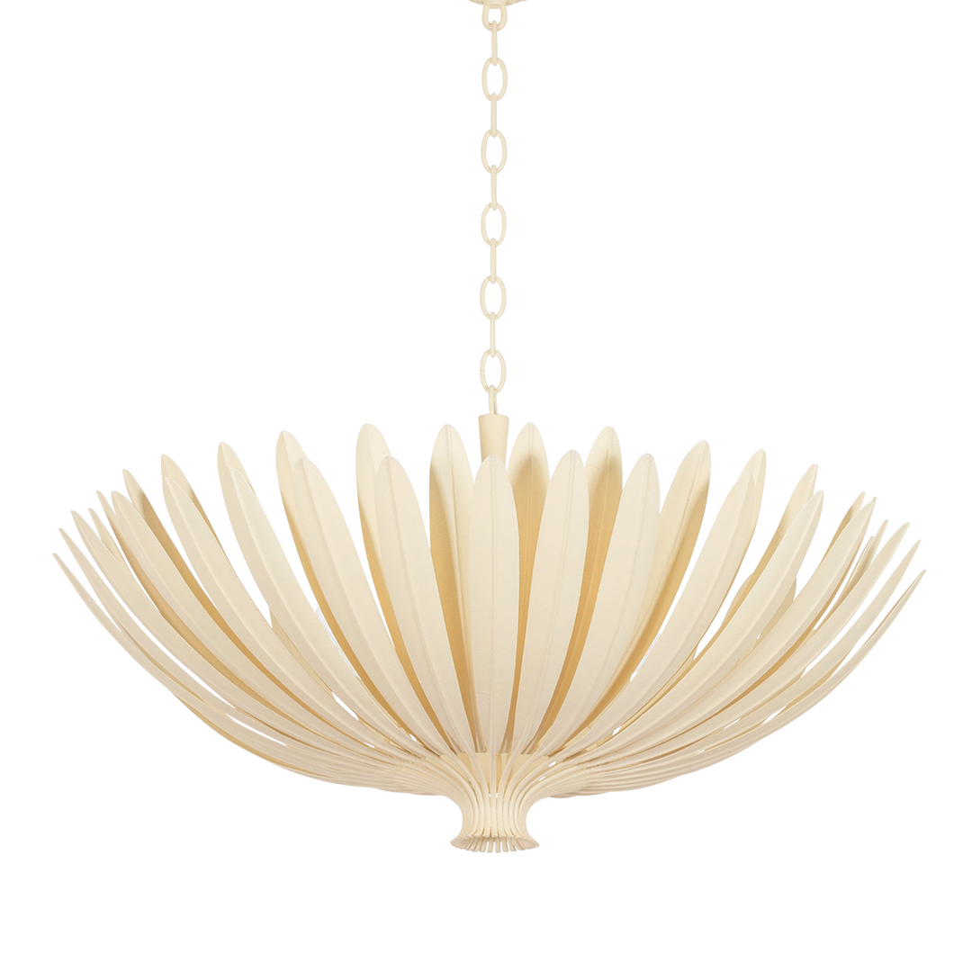 Whitfield Chandelier - Cream Plaster