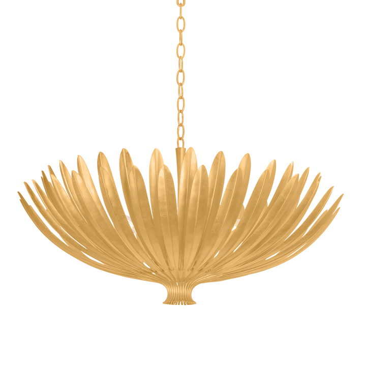 Whitfield Chandelier - Vintage Gold Leaf