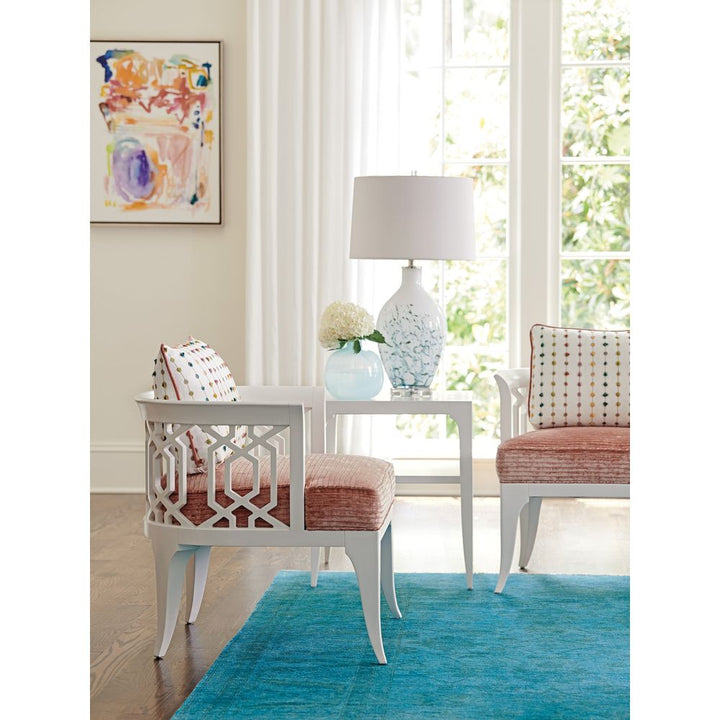 Side Tables Carrington End Table - Alabaster