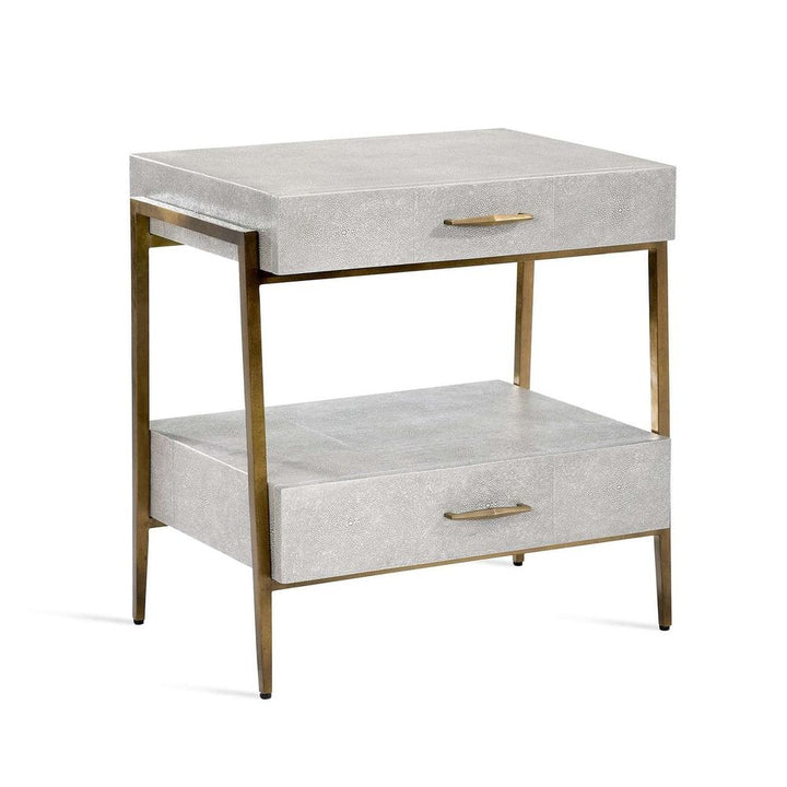 Nightstands Leander Bedside Chest - Grey