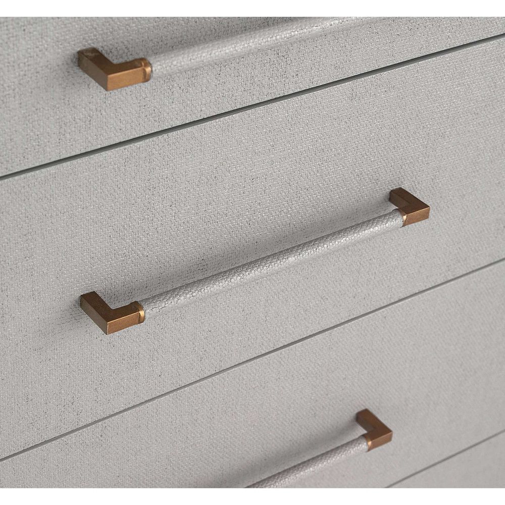 Cassius 8 Drawer Chest - White