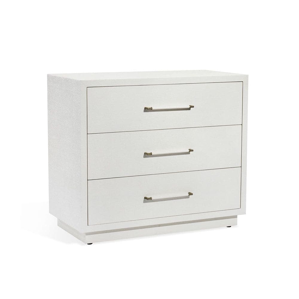 Dressers & Chests Cassius 3 Drawer Chest - White