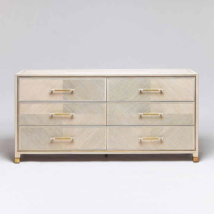 Jensen 6 Drawer Chest-Interlude-INTER-188257-DressersGrey Wash-6-France and Son