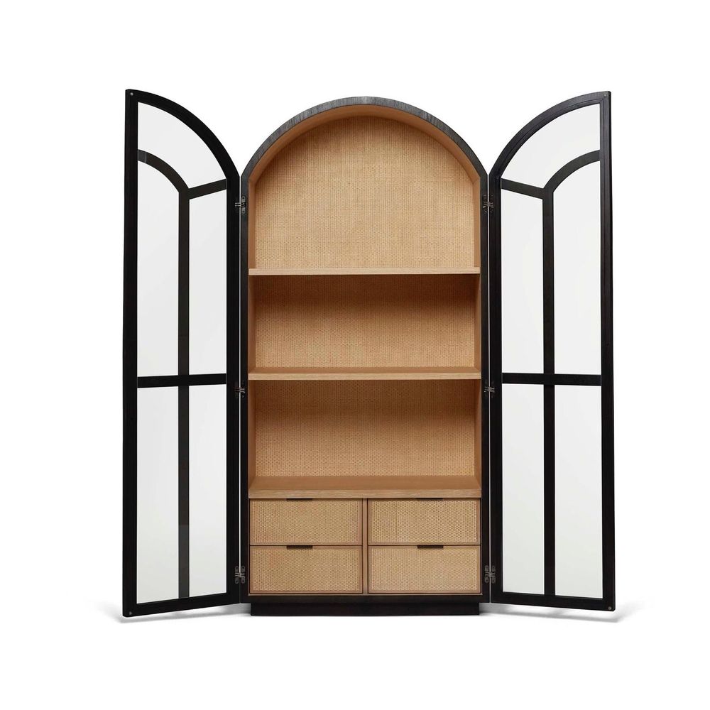 Claudine Glass Door Cabinet