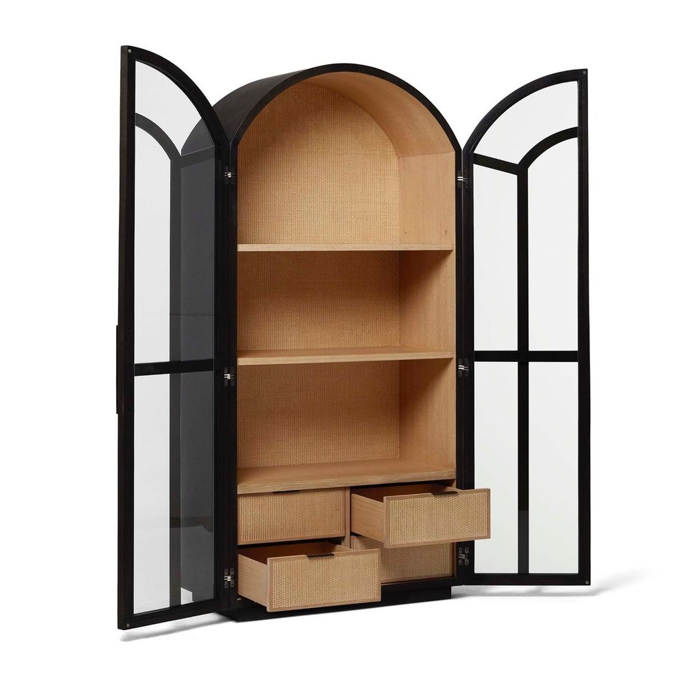 Claudine Glass Door Cabinet