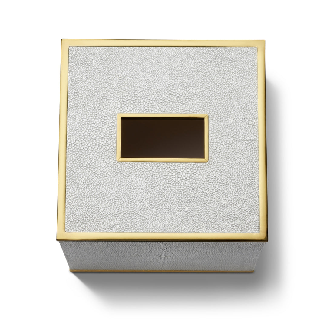 Classic Shagreen Tissue Box Cover - image 17