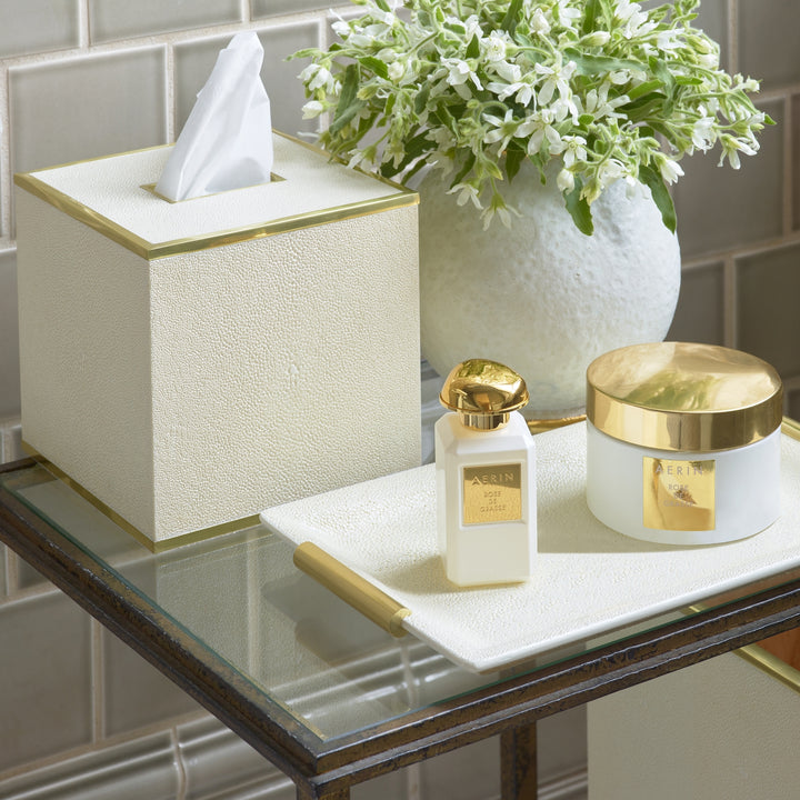 Classic Shagreen Tissue Box Cover - image 19