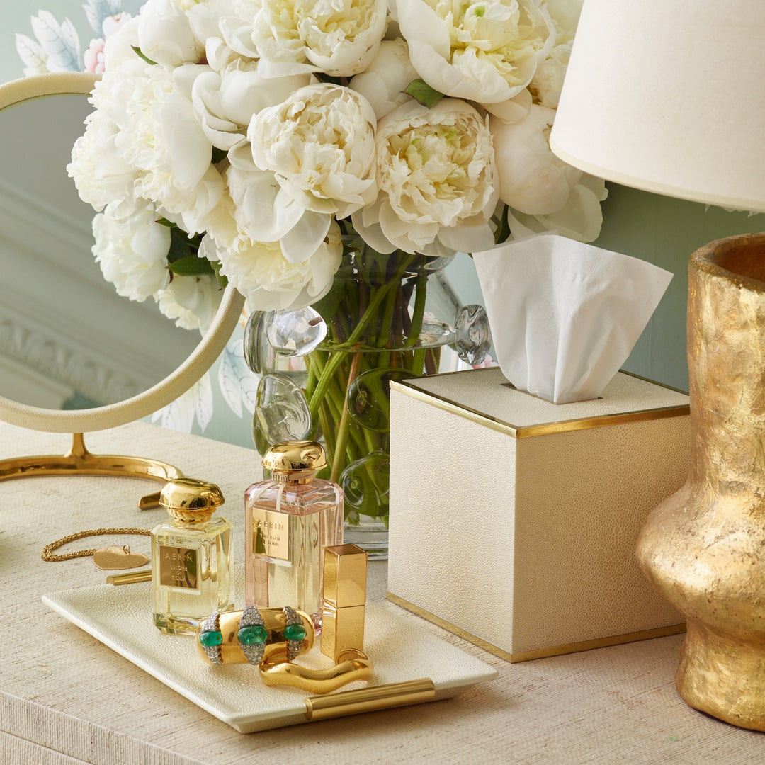 Classic Shagreen Tissue Box Cover - image 15