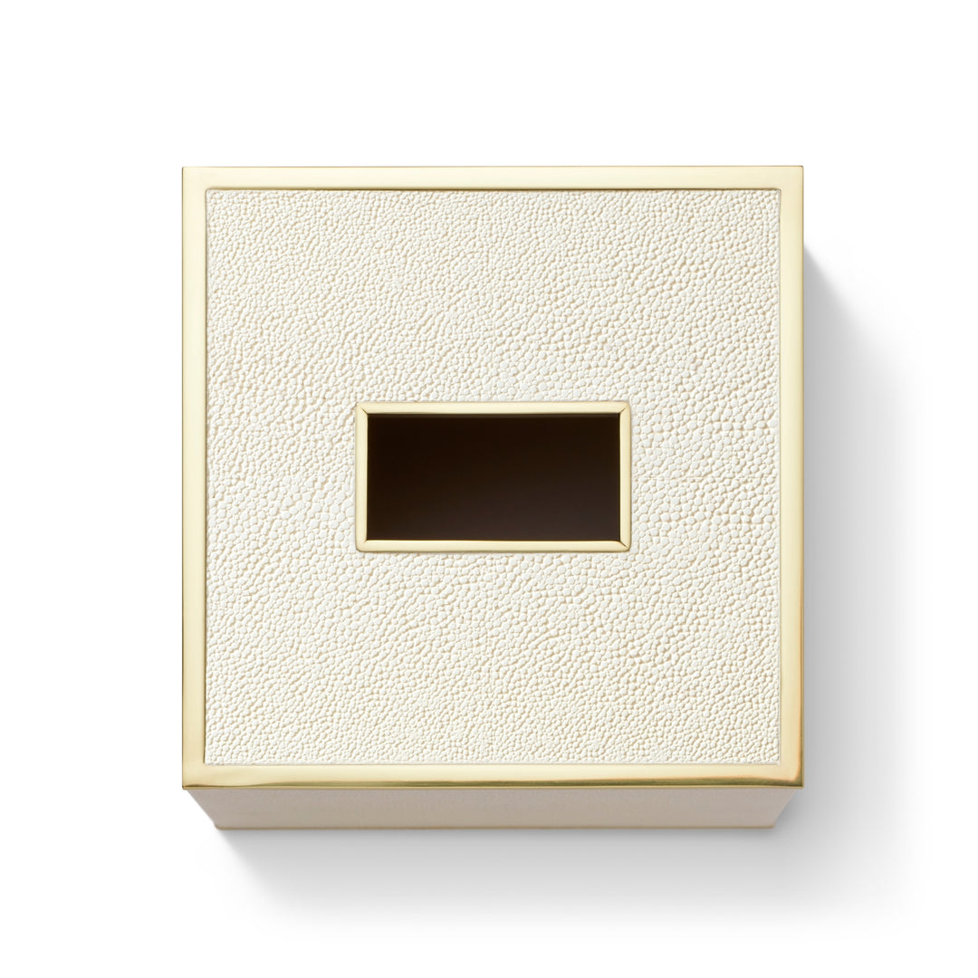 Classic Shagreen Tissue Box Cover - image 9