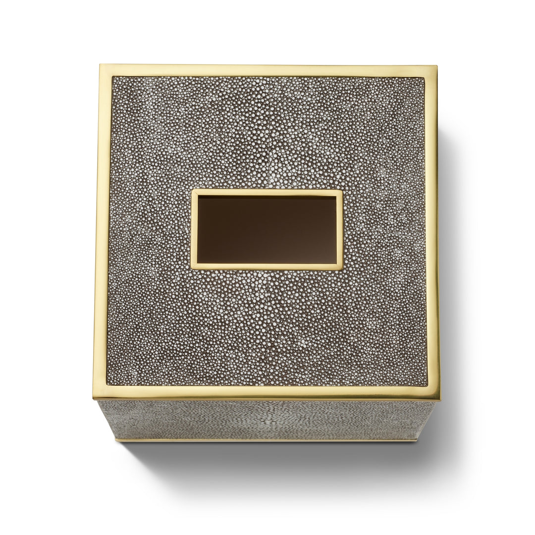 Classic Shagreen Tissue Box Cover - image 3