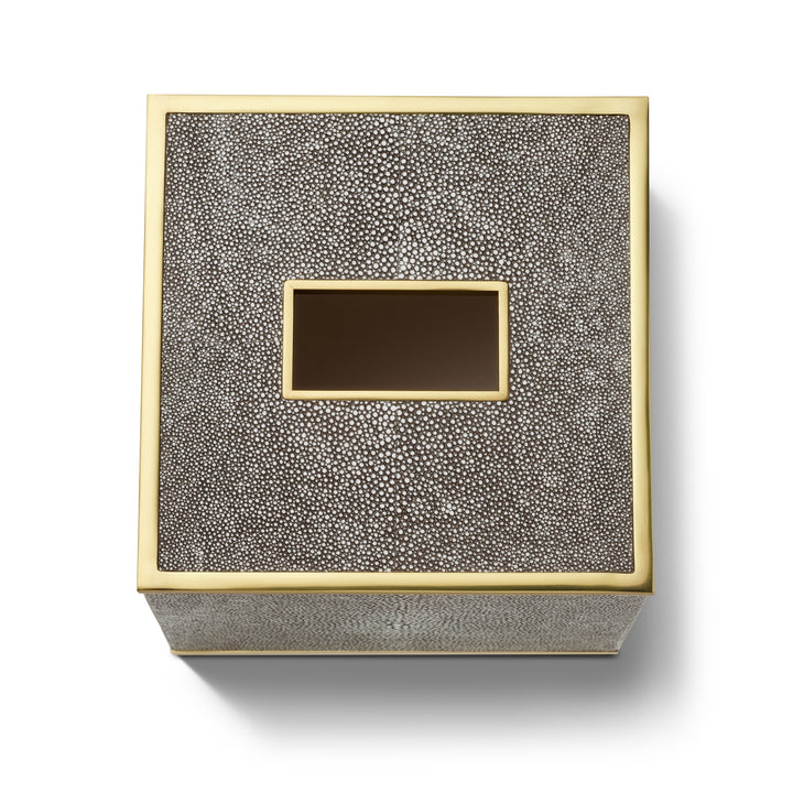 Classic Shagreen Tissue Box Cover - image 3