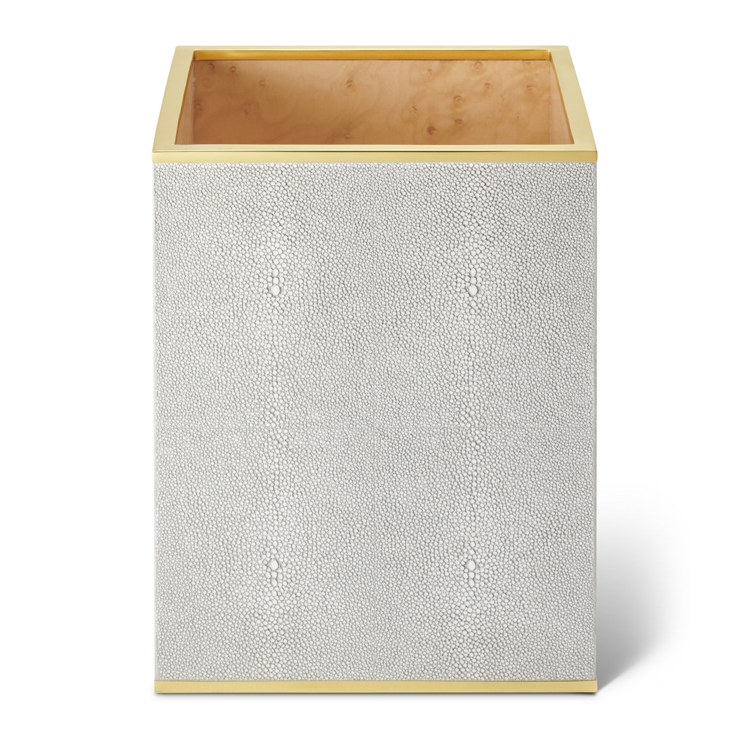 Classic Shagreen Wastebasket - image 11