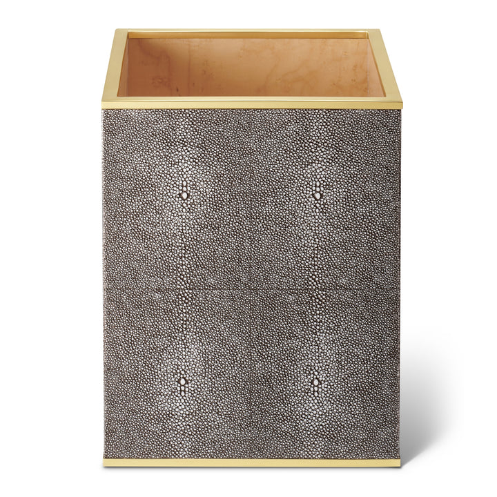 Classic Shagreen Wastebasket - image 3