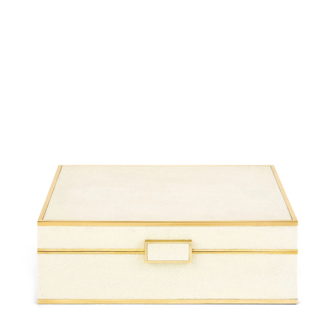 Classic Shagreen Large Jewelry Box