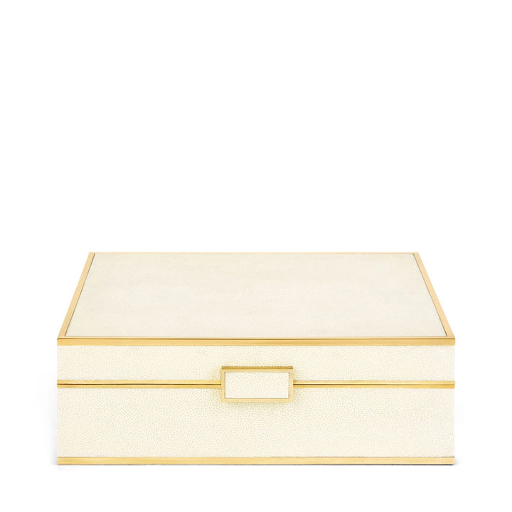 Classic Shagreen Large Jewelry Box