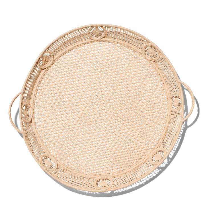 Raffia Round Tray - image 3