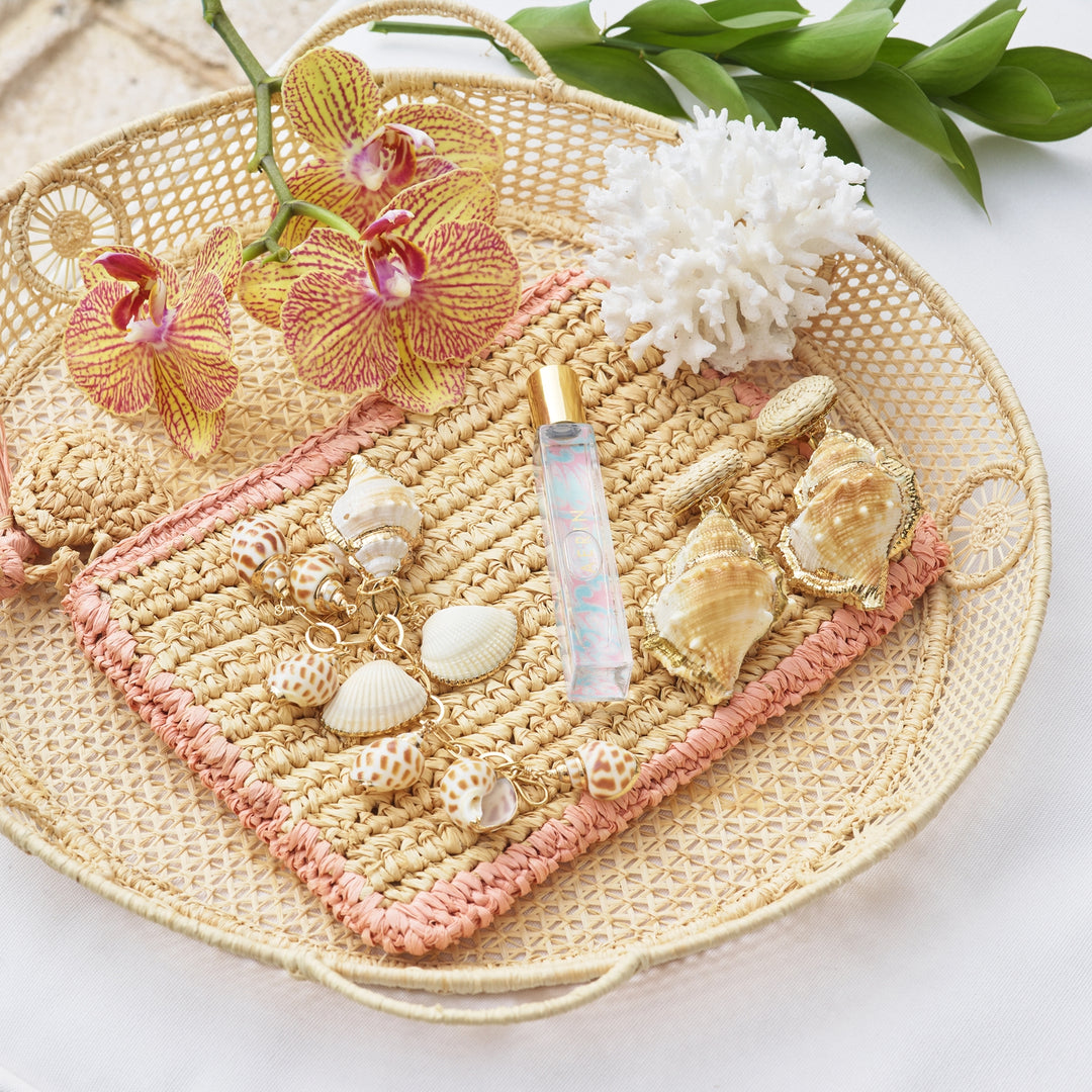 Raffia Round Tray - image 4